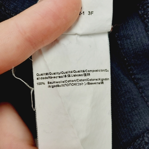 Hugo Boss Piceno 27 Knit 1/4 Button Neck Sweater Black Blue Pull Over Top P2253 - Picture 8 of 10